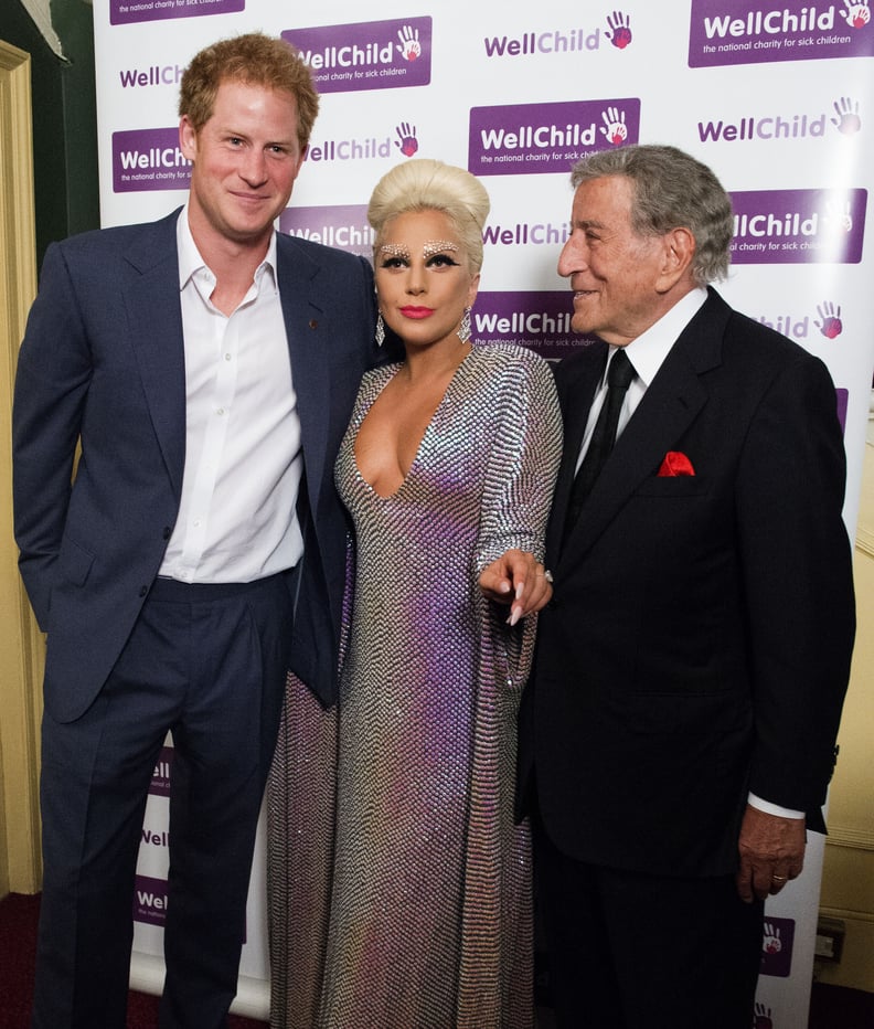Then, Prince Harry Got to Meet Lady Gaga AND Tony Bennett
