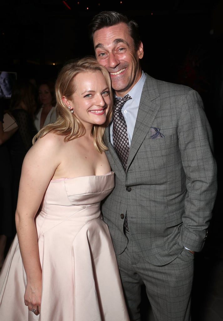 Elisabeth Moss and Jon Hamm