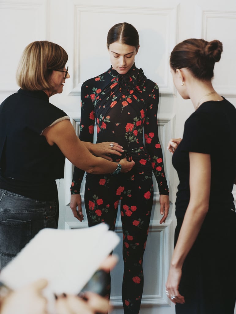 Magda Butrym x H&M Rose Print Top and Leggings