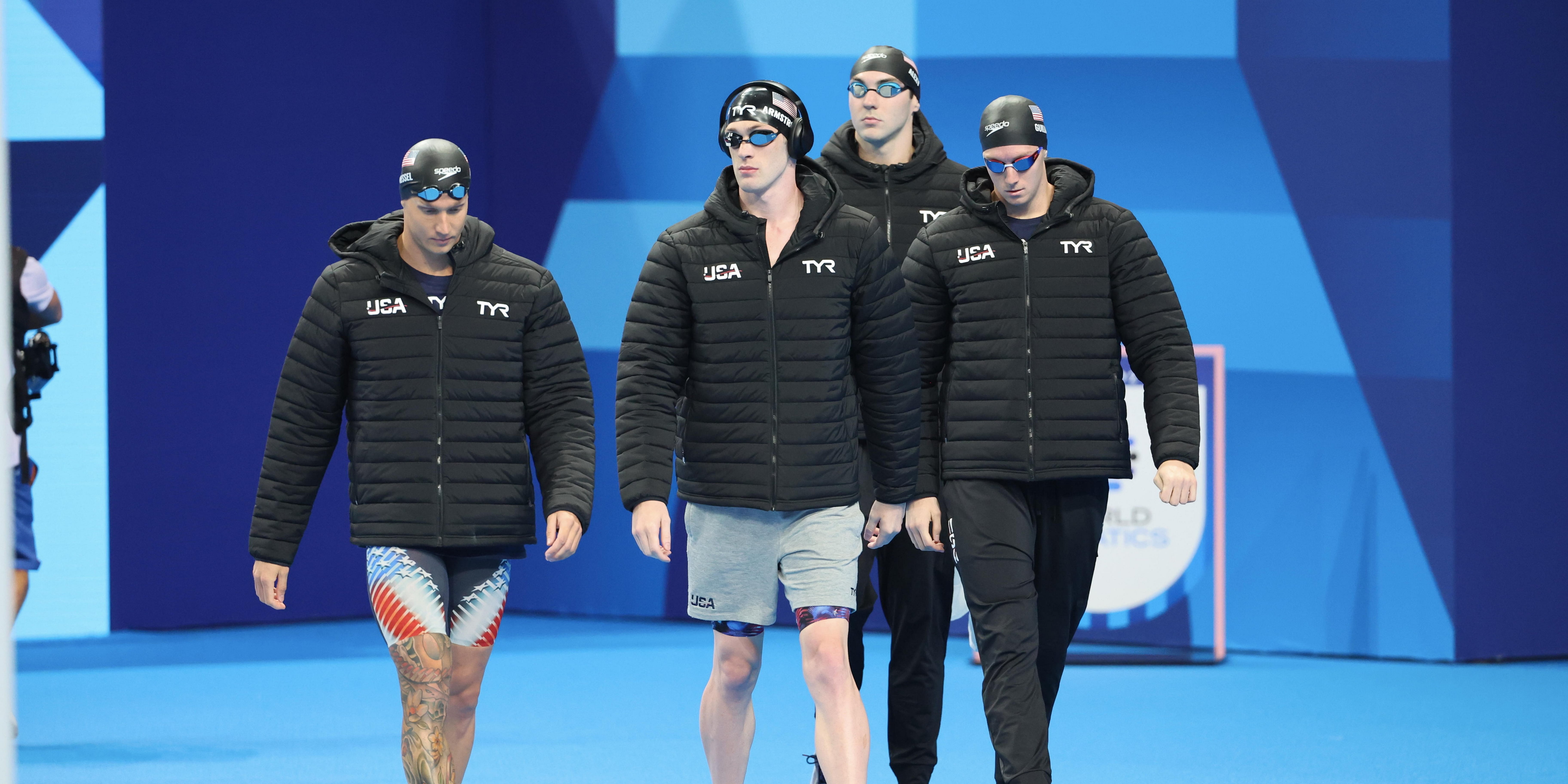 Why Olympic Swimmers Wear Coats Before a Race PS Fitness