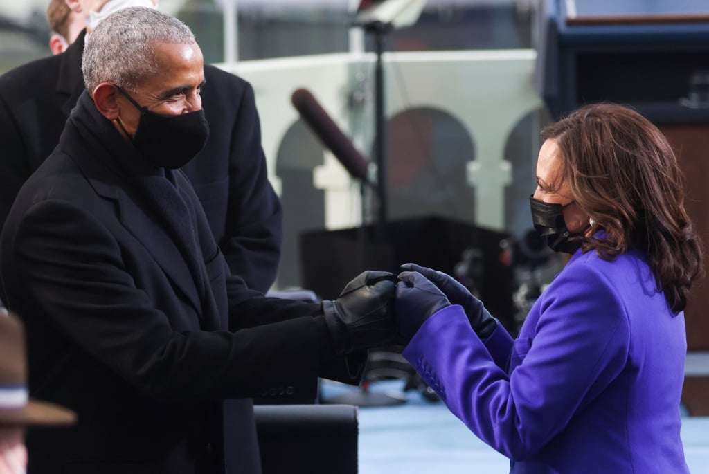 Barack Obama and Kamala Harris Double Fisting
