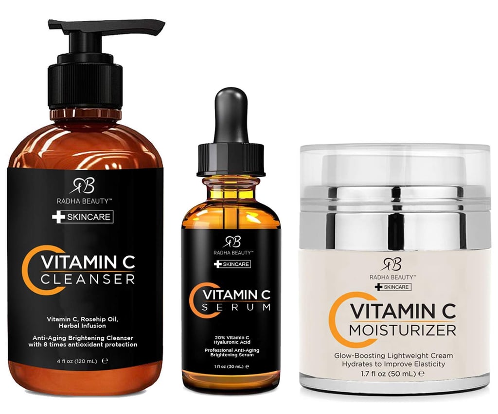 Radha Beauty Vitamin C Complete Facial Care Kit - 3-in-1 Anti-Ageing Set