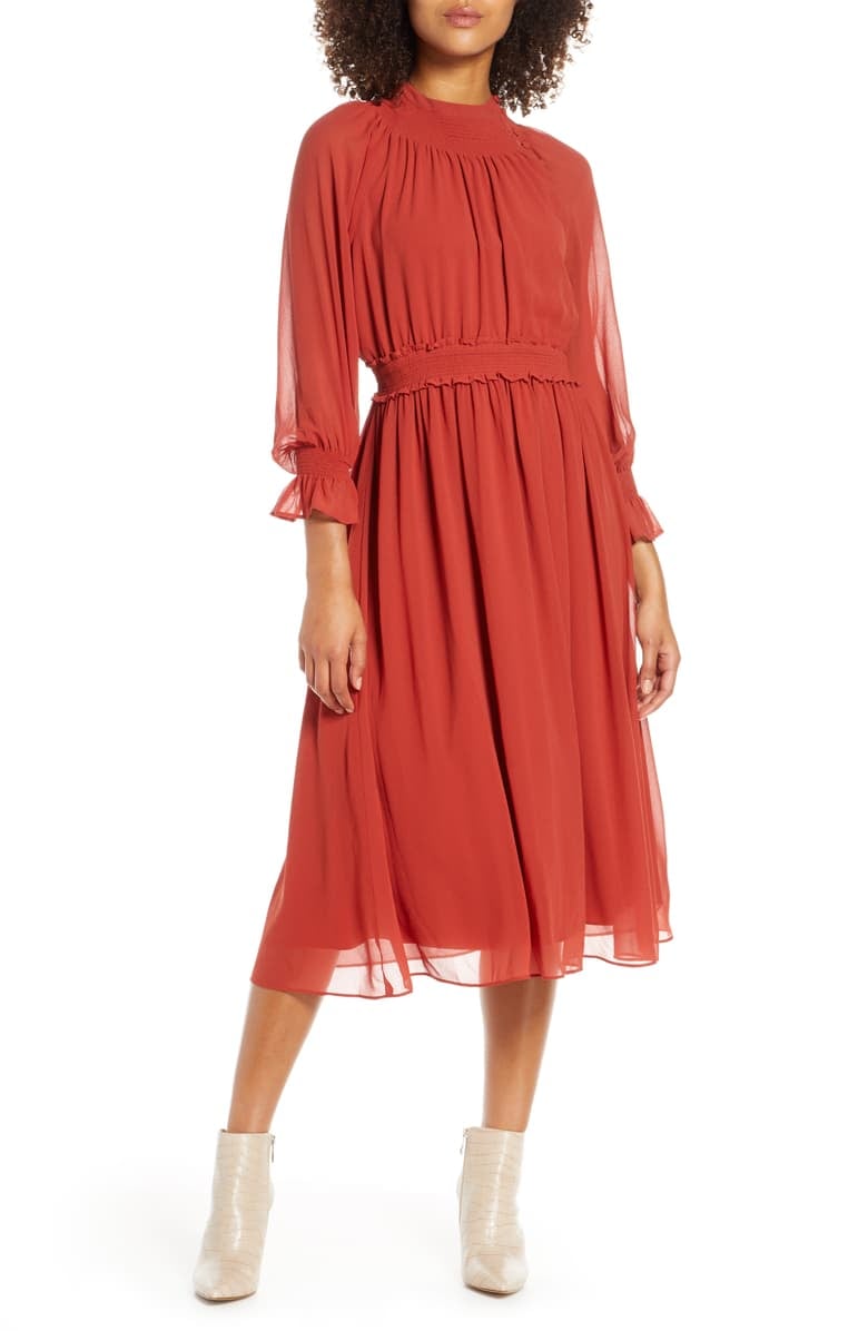 Chelsea28 hot sale red dress
