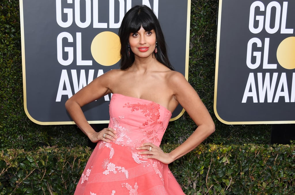 E! News Jameela Jamil Name Flub at 2019 Golden Globes