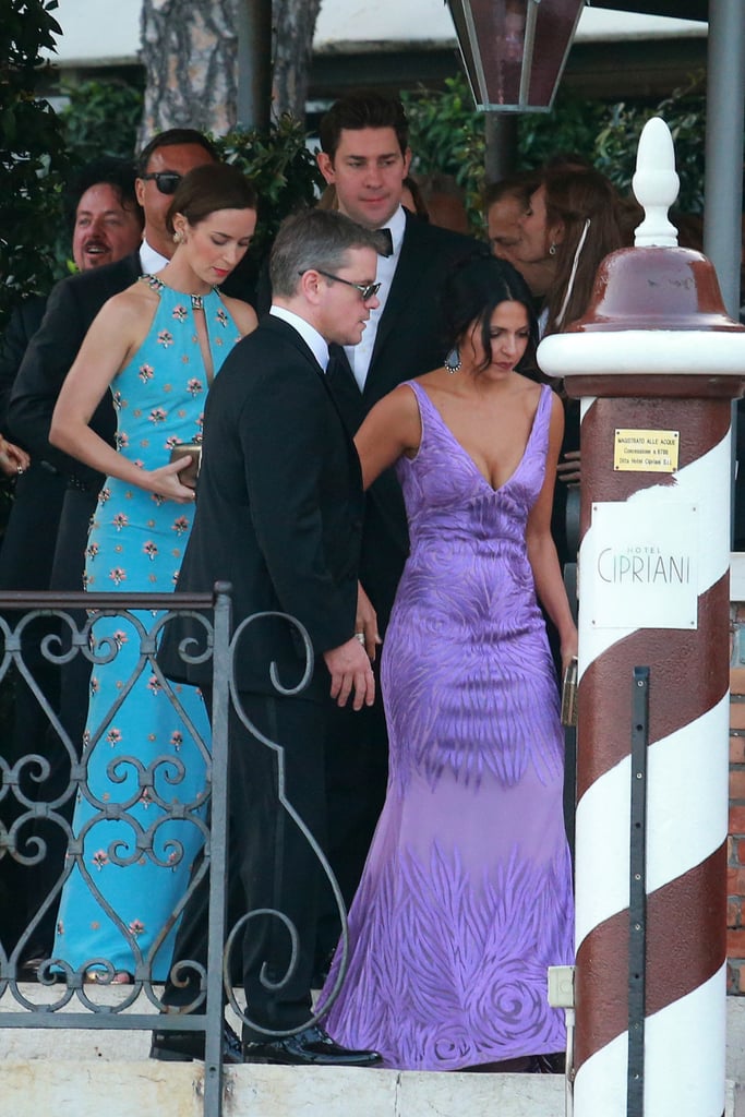 Clooney and Amal Alamuddin Wedding Pictures POPSUGAR Celebrity