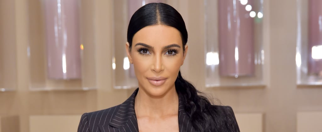 Kim Kardashian Sleeps in Makeup 2018