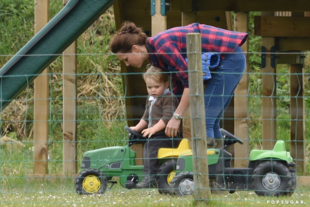 Kate Middleton and Prince George at the Park 2015 Pictures