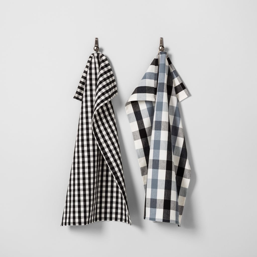 This Gingham Kitchen Towel Set ($10) is ideal for adding a graphic punch to your kitchen in a neutral color palette.