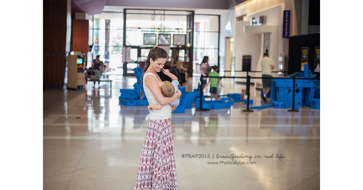 At a Museum Breastfeeding in Public Places Photos POPSUGAR Family