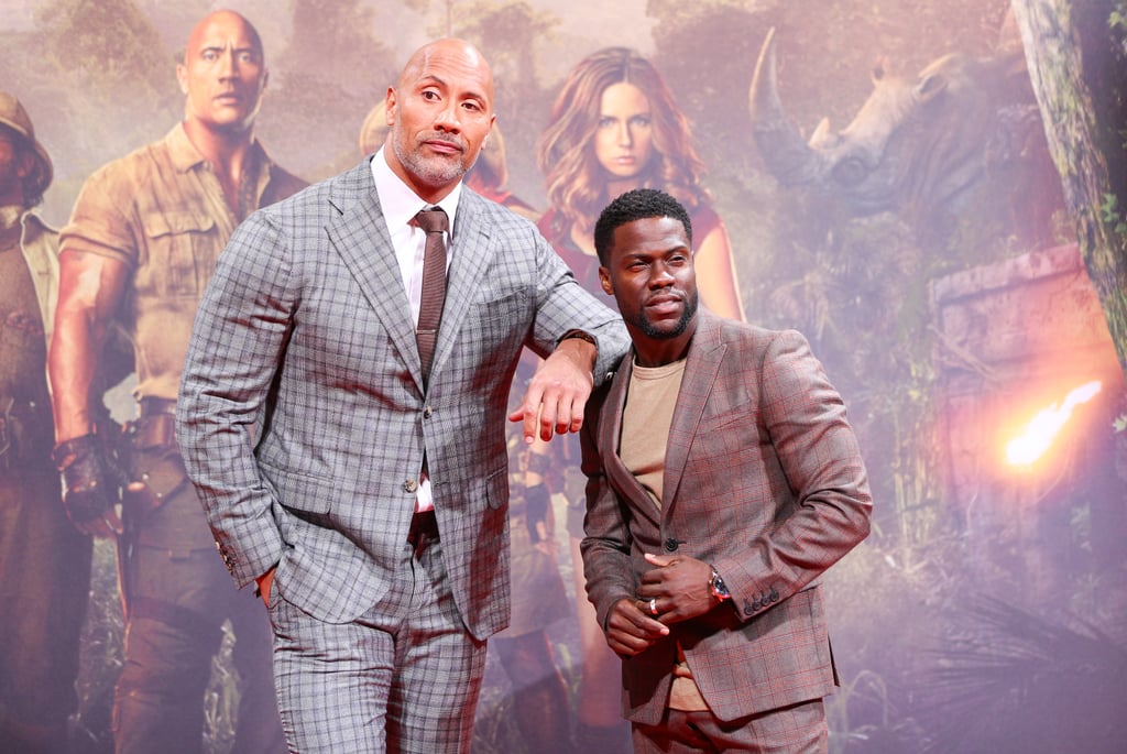 Dwayne Johnson on Jumanji Press Tour Pictures 2017