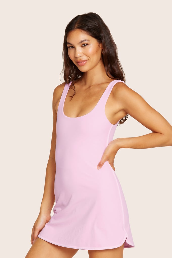 Set Active Stripe Dress, Primrose