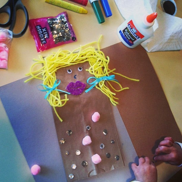 Decorating Brown Paper Bags