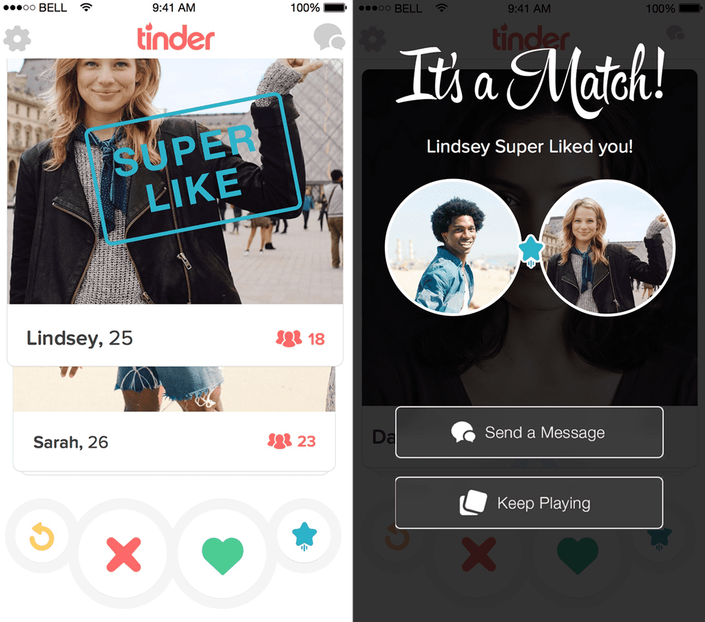 Tinder Super Like POPSUGAR Tech
