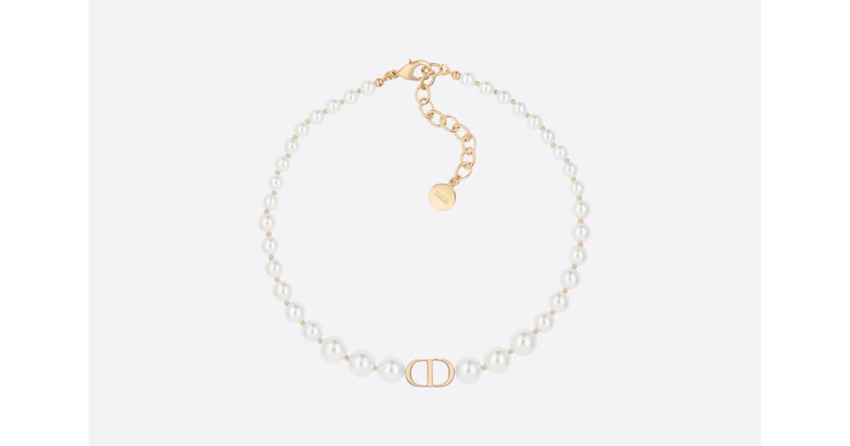 Dior top pearls necklace