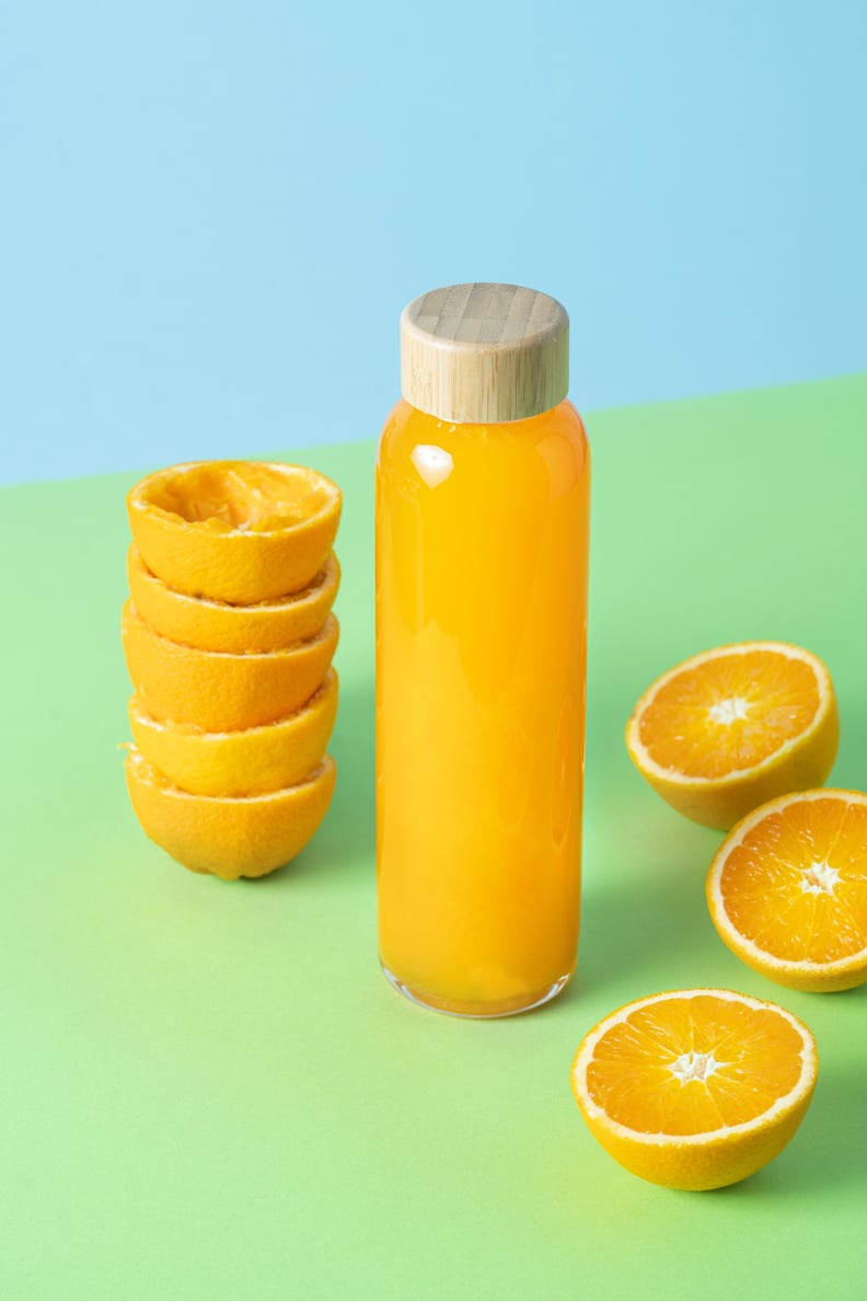 If You're a Fan of Cold Drinks (Like Orange Juice), Look For Rectangular Bottles.
