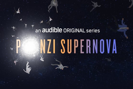 Ponzi Supernova Series on Audible
If you've become as obsessed with The Good Fight as we have, Ponzi schemes may be top of mind for you, too. This fascinating examination of Bernie Madoff includes interviews with the prisoner himself and an investigation into the psyche of someone capable of such unbelievable fraud.