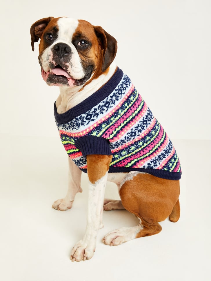 Cozy Sweater for Pets Old Navy Dog Clothes POPSUGAR Pets Photo 8