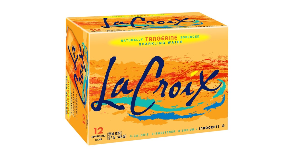 La Croix Naturally Essenced Flavored Sparkling Water, Tangerine Best