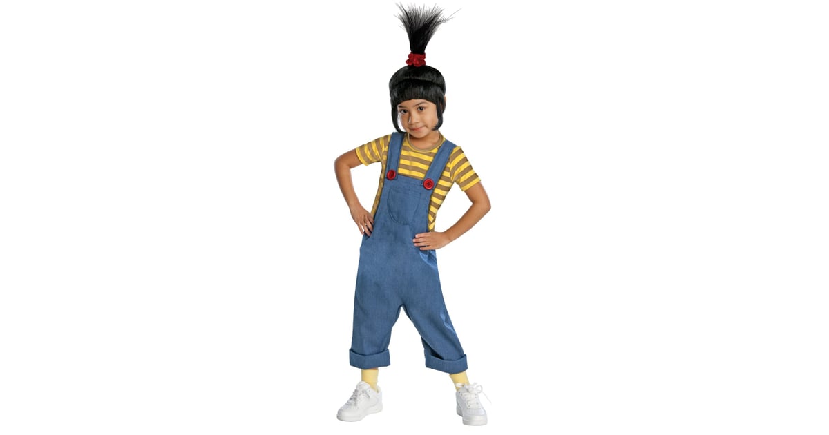 Agnes from Despicable Me DIY Overalls Halloween Costumes For Kids POPSUGAR Family Photo 9