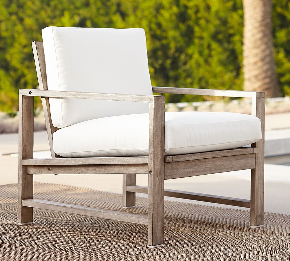 Pottery Barn Indio Eucalyptus Lounge Chair