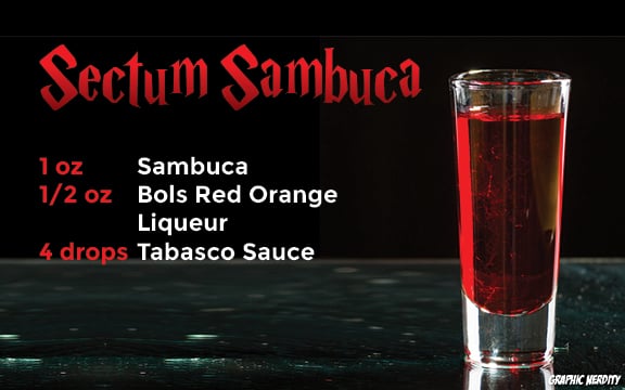 Harry Potter-Themed Shots