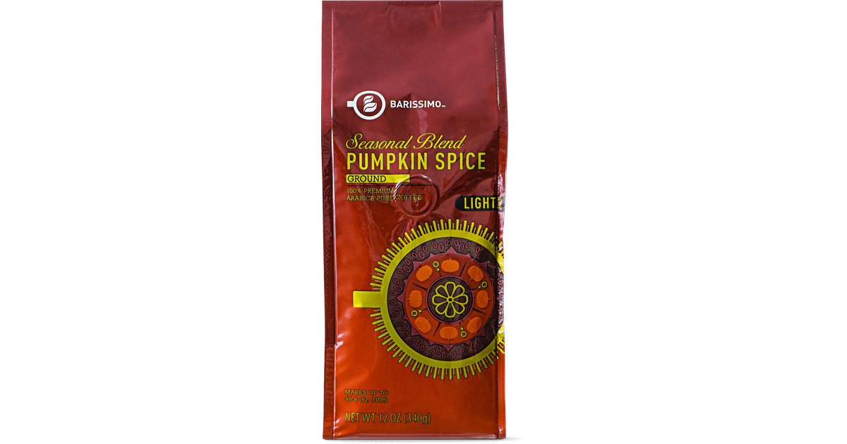 Barissimo Pumpkin Spice Ground Coffee (Iced Coffee or Flavored Hot