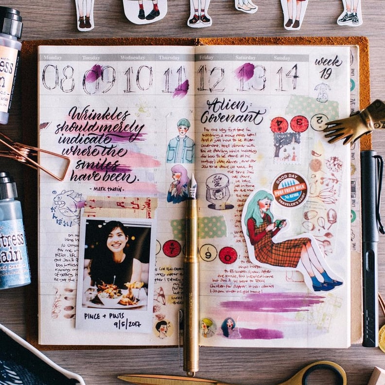 How to Make a Simple Travel Journal and Travel Scrapbook