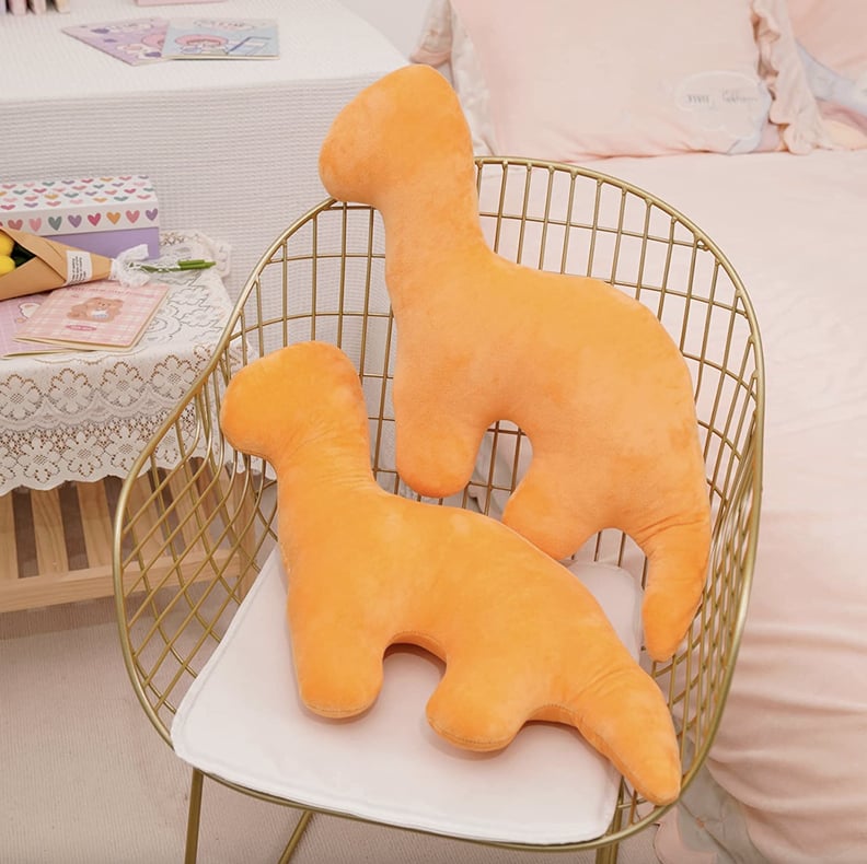 Dinosaur Chicken Nugget Pillow From Amazon