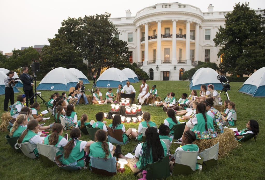 Girl Scouts at the White House