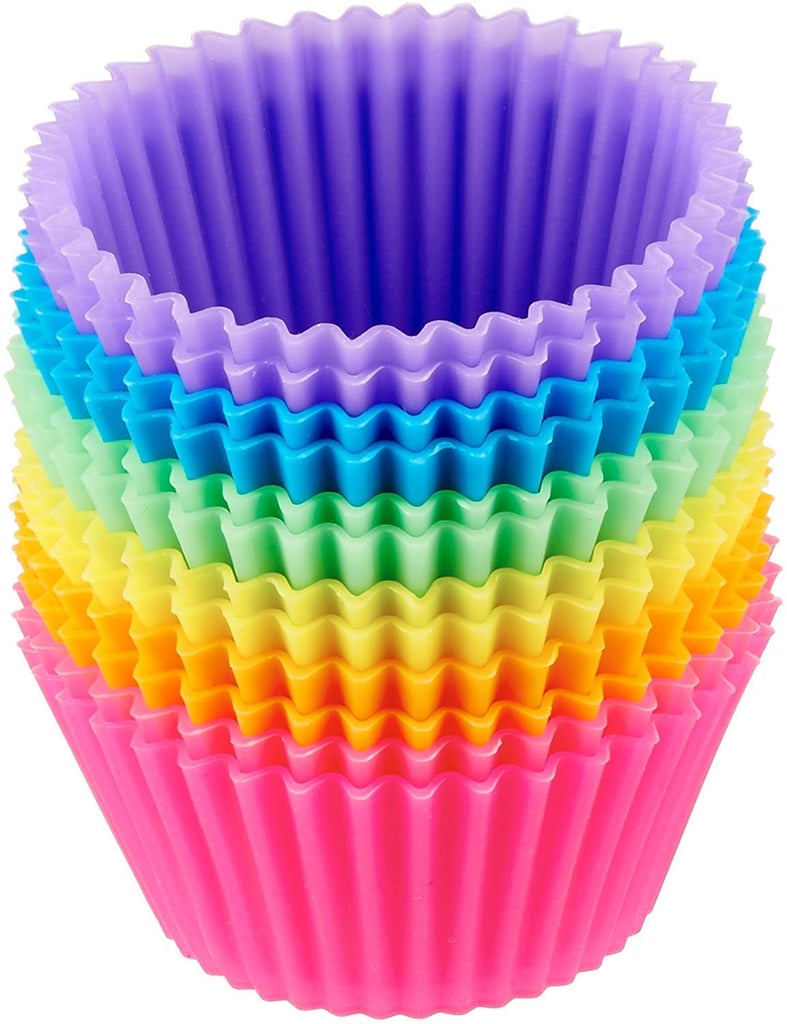 AmazonBasics Reusable Silicone Baking Cups