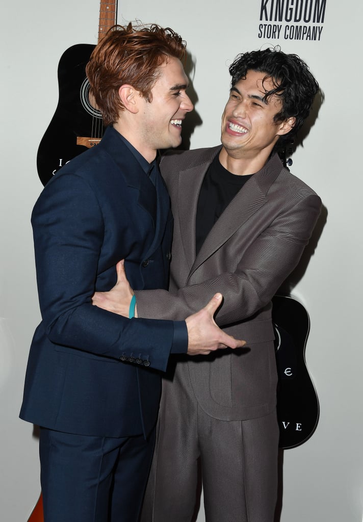 KJ Apa and Charles Melton at I Still Believe Premiere Photos