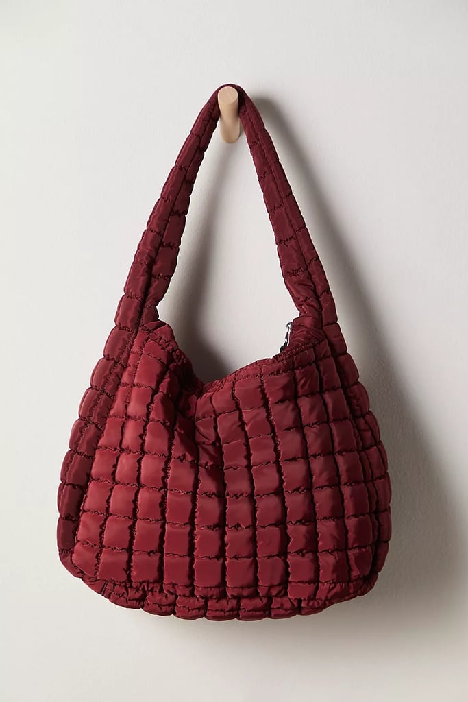 FP Movement Quilted Carryall ($78)
This versatile tote is seasonless, and it's great for packing all your essentials when you're running errands. Given its zipper closure and lightweight fabrication, it'd make for the perfect gym bag or grocery shopping carryall. You can shop it in 12 different shades and patterns.