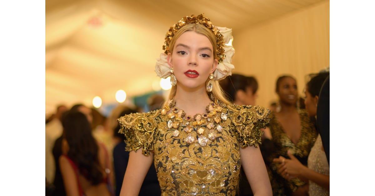 Anya Taylor-Joy | The Best Hair Accessories From the Met Gala 2018 | POPSUGAR Beauty Australia ...