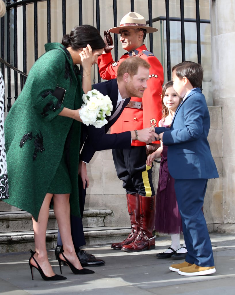 Little Girl Curtsying to Meghan Markle Video March 2019