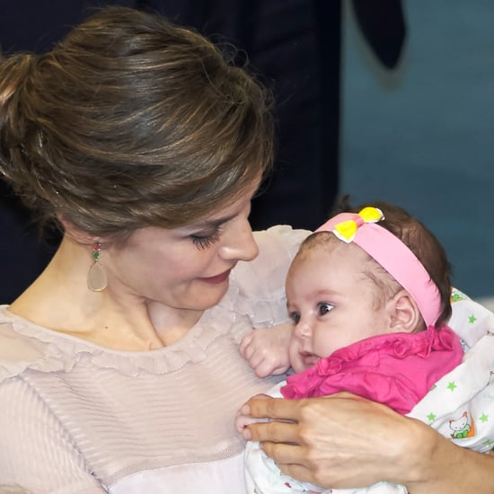 Queen Letizia With Babies and Kids April 2017