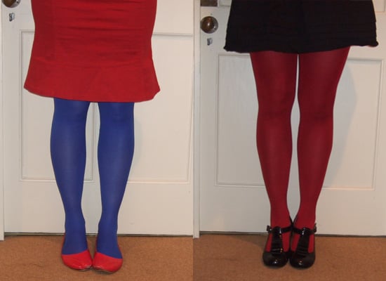 Opaque Bright Color Tights