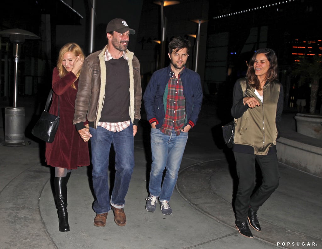 Jennifer, Jon, Adam, and Naomi walked together.