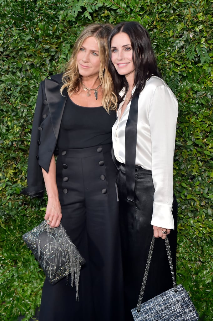 Jennifer Aniston and Courteney Cox at Chanel Event June 2018