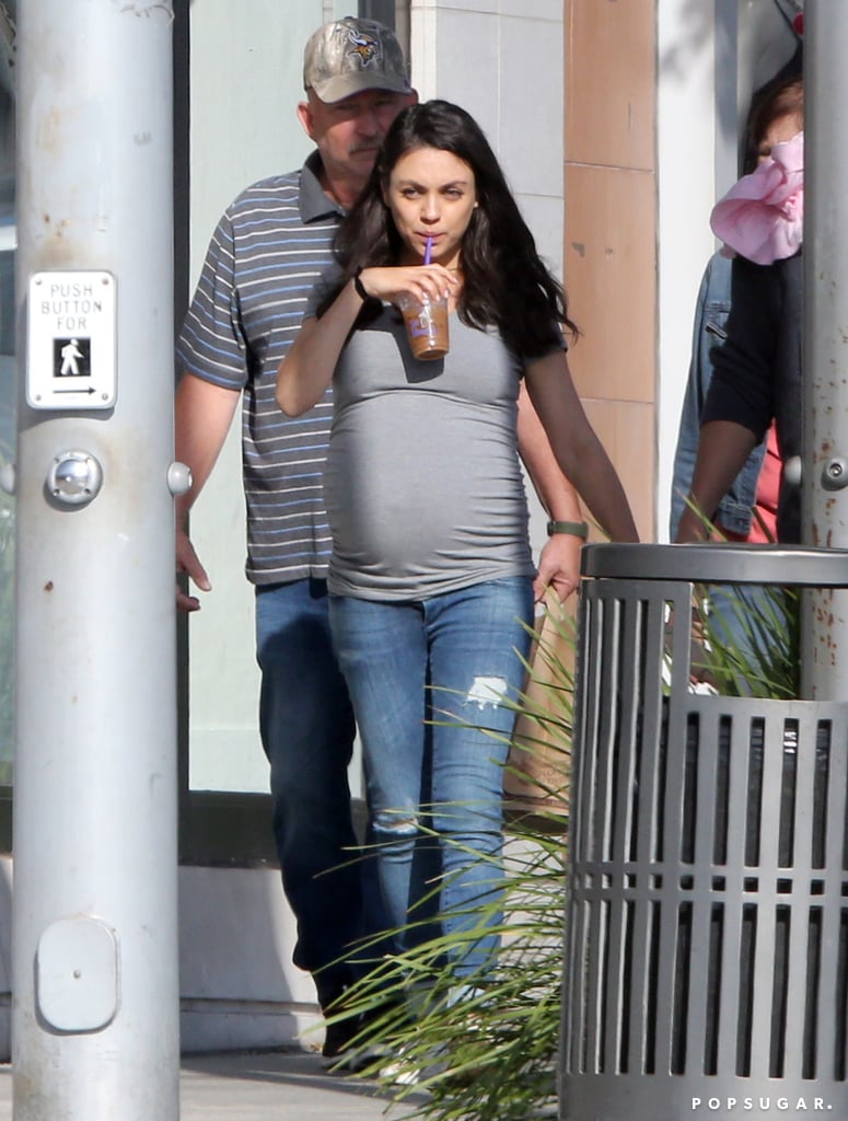 Mila Kunis and Ashton Kutcher Out in LA October 2016