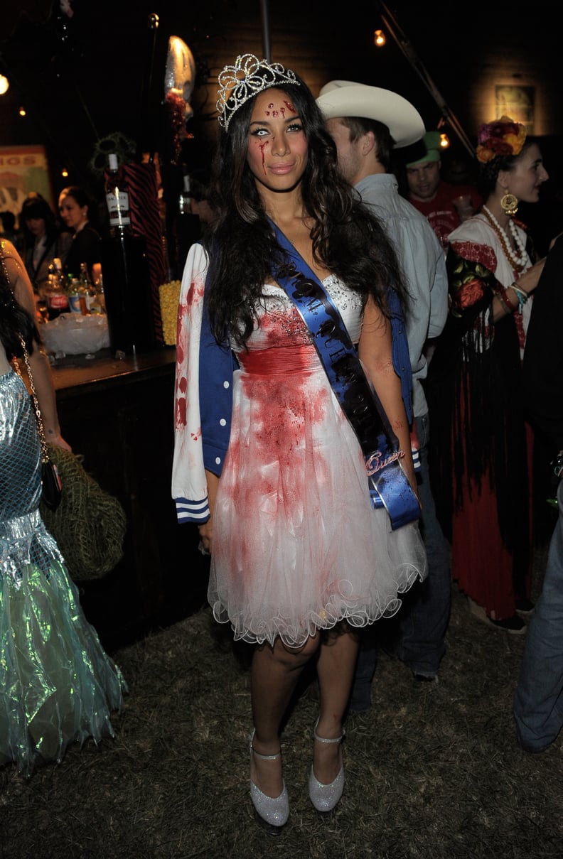Leona Lewis as a Zombie Prom Queen