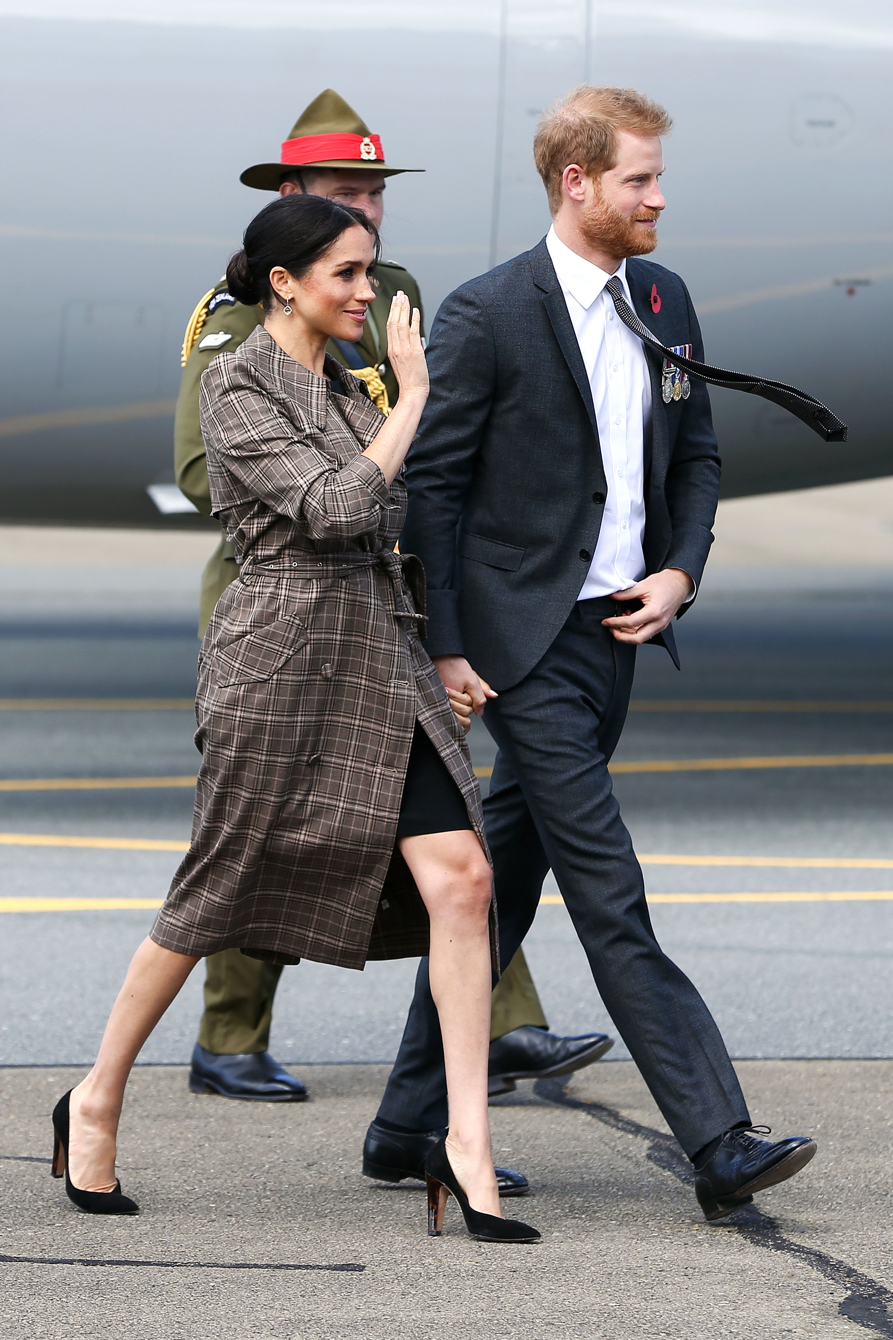 Meghan Markle s ASOS Maternity Dress October 2018 POPSUGAR Fashion