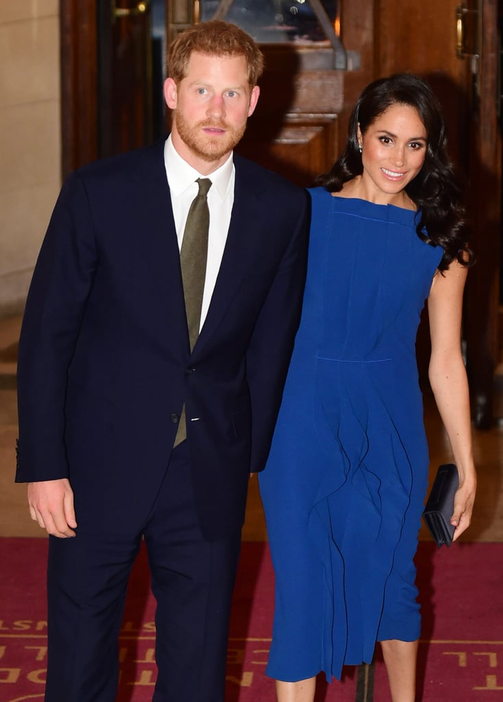 Prince Harry and Meghan Markle at 100 Days to Peace Concert