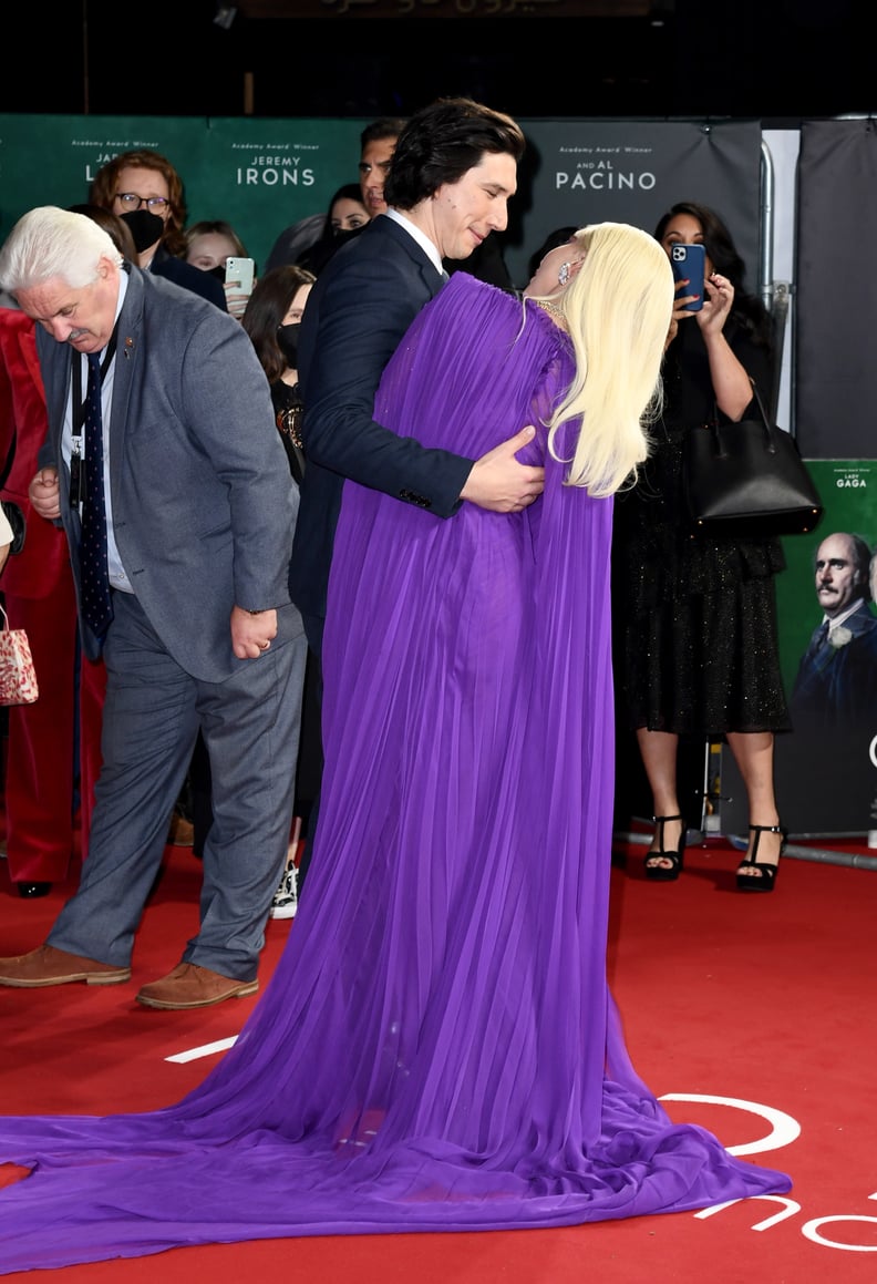 Lady Gaga s Purple Gown at the House of Gucci UK Premiere