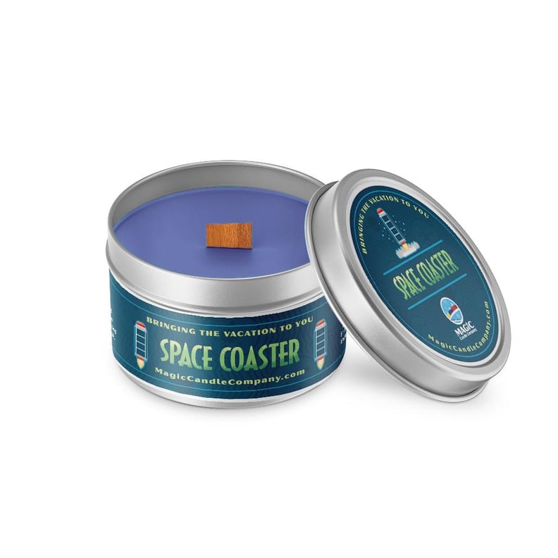 Space Mountain-Inspired Candle