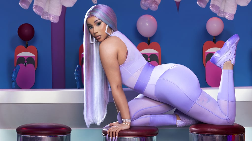 Cardi B Drops a '90s-Inspired Reebok Apparel Collection