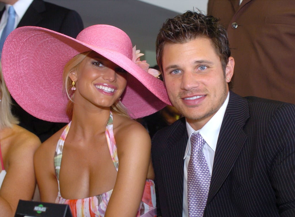 Jessica wore her best (and biggest) hat for the Kentucky Derby in May 2004.