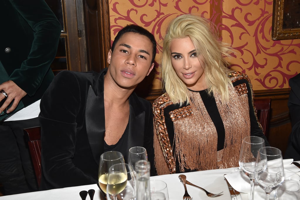 Jared Leto and Kim Kardashian at Paris Fashion Week Pictures