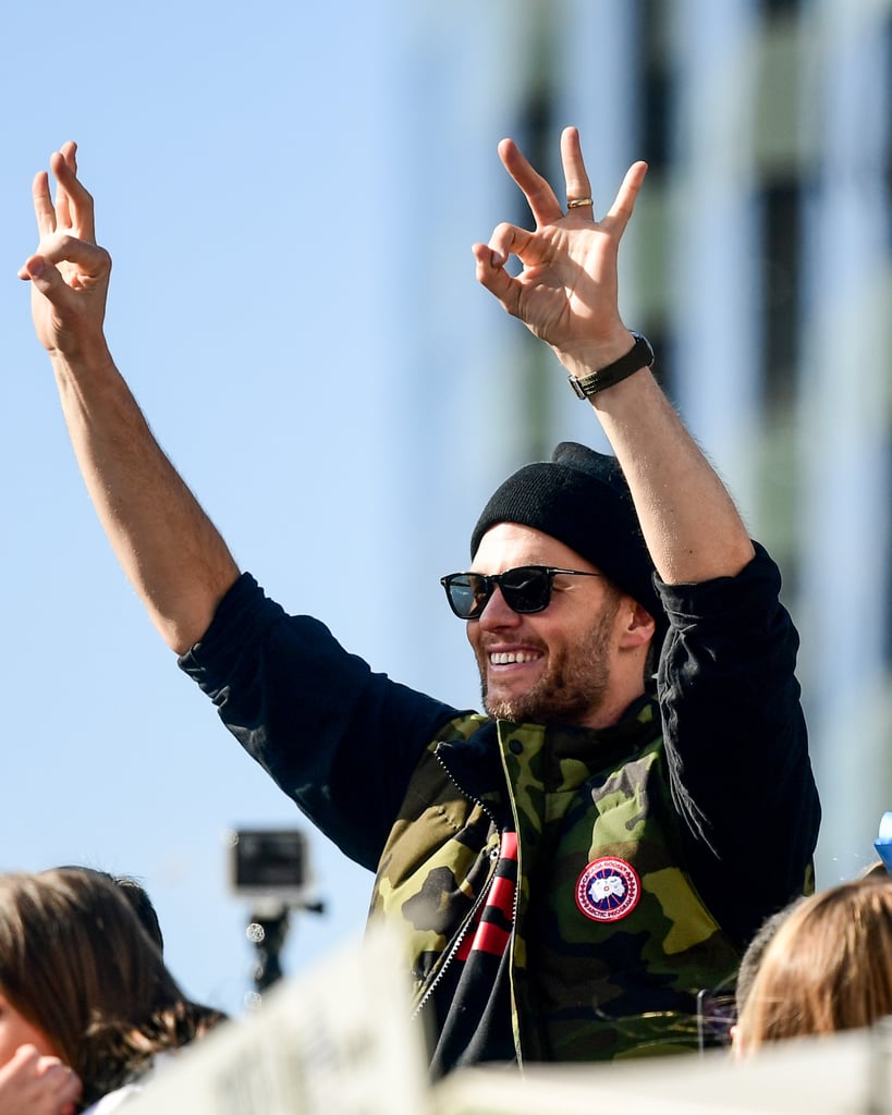 Tom Brady and His Family at 2019 Super Bowl Parade | POPSUGAR Celebrity Photo 26