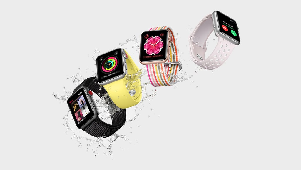 apple watch series 3 cellular waterproof