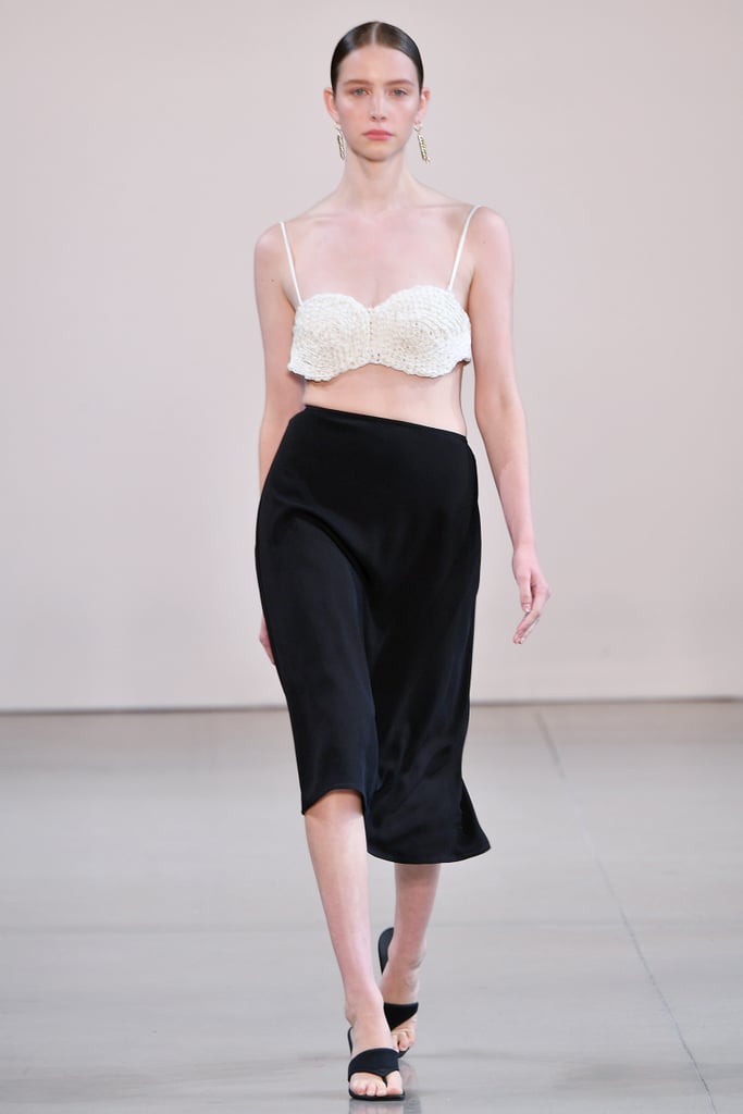 A Bra and Skirt From the Bevza Runway at New York Fashion Week